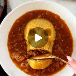 Sweet Skeleton Cornbread With Homemade Turkey Chili