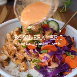 Bang Bang Chicken Bowls