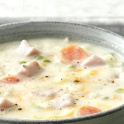 Cheesy Ham &amp; Potato Soup