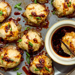 Chicken And Mushroom Dumpling Meatballs
