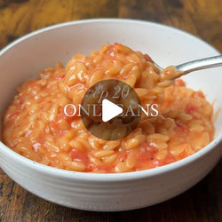 Creamy Tomatoey Orzo