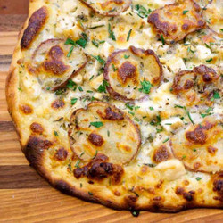 CPK Rosemary Chicken Potato Pizza