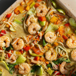 Shrimp Curry Noodle Recipe