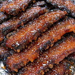 3-ingredient Candied Bacon