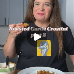 Roasted Garlic Toasts