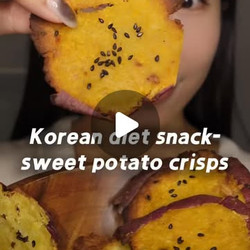 Korean sweet potato crisps (must try snack!)