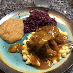 Slow-cooked German Short Ribs