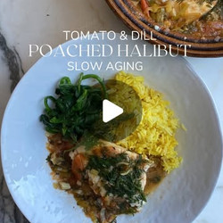 Fish Poached In Tomatoes And Dill