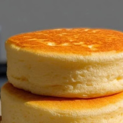 Homemade Christmas Japanese Soufflé Pancakes