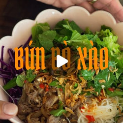 Bún Bò Xào Bơ (buttered Beef Vietnamese Vermicelli Salad)