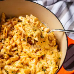 Creamy Shrimp And Andouille Penne