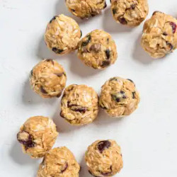 Cranberry-almond No-bake Energy Bites