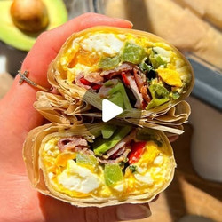 Baked Feta Eggs Breakfast Burritos