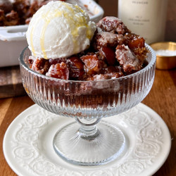 Brown Butter Apple Fritter Cake