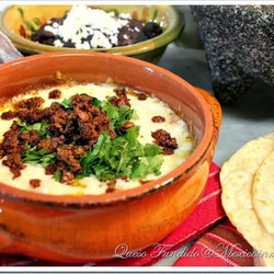 Queso Fundido With Chorizo