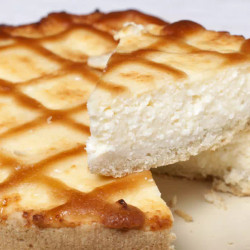 Cake With Honey And Cottage Cheese