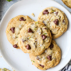 Zucchini Chocolate Chip Cookies
