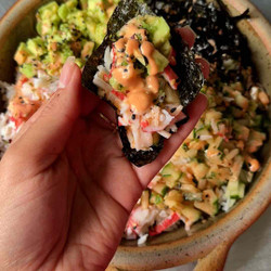 California Roll Sushi Bowl