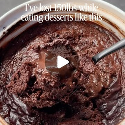 Genius Healthy Lava Cake Dessert