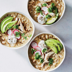 Quick Green Chicken Chili