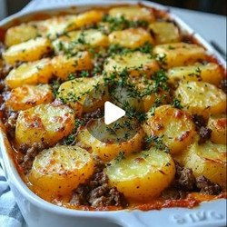 Hamburger Potato Casserole