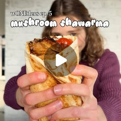 Mushroom Shawarma