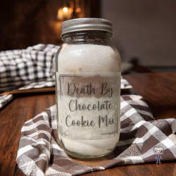 Death By Chocolate Mason Jar Cookie