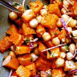 Warm Butternut Squash And Chickpea Salad