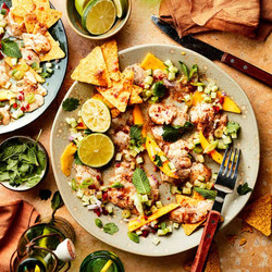 Ceviche Met Mango En Leche De Tigre