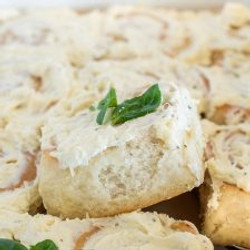 Swirly Garlic Rolls