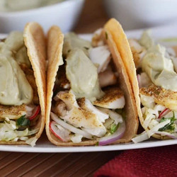 Broiled Tilapia Tacos