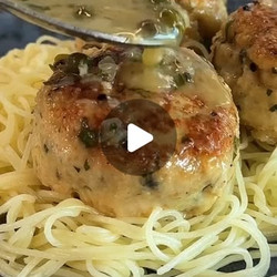 Chicken Piccata Meatballs