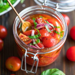 Marinated Cherry Tomatoes