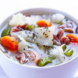 Jackie's Ham And Cabbage Soup