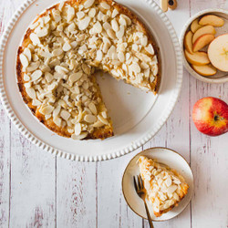 Gluten Free Apple Cake (gluten Free Sharlotka)