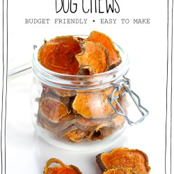 Easy Diy Sweet Potato Dog Chews