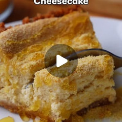 Brown Butter Cornbread Cheesecake