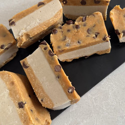Choc Chip Cookie Dough Ice Cream Sandwiches