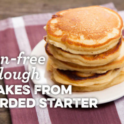 Gluten-free Sourdough Pancakes From Discarded Starter