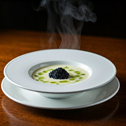 Cauliflower And Sorrel Soup