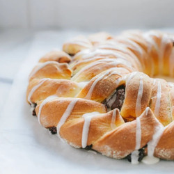 Braided Nutella Bread
