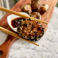 Crispy No Fold Chicken Dumplings
