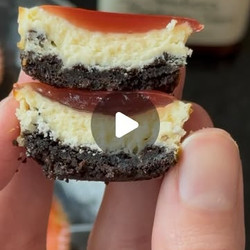 Mini Black Bottom Cheesecakes