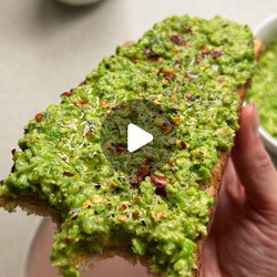 Smashed Peas On Toast