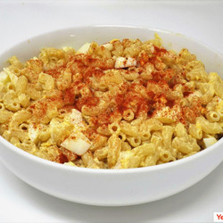 Deviled Egg Macaroni Salad