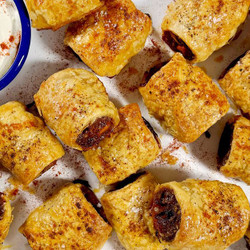 Beef Stroganoff Sausage Rolls Recipe