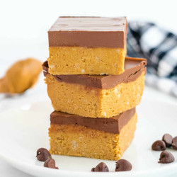 Chocolate Peanut Butter Bars (no Bake Recipe)