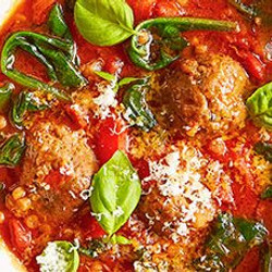 Meatball &amp; Tomato Soup