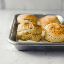 Small Batch Homemade Biscuits For Two