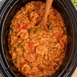 Crock Pot Shrimp Jambalaya Recipe